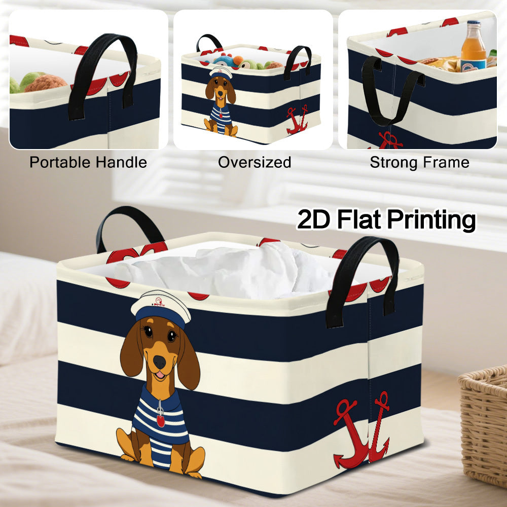 Coastal Charm Storage Basket for Organized Living