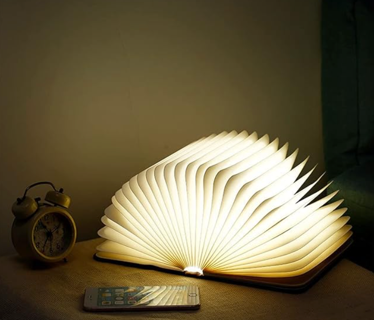 BookGlow | Portable Wireless LED Book Light with USB Rechargeable Battery | Ambient Lighting