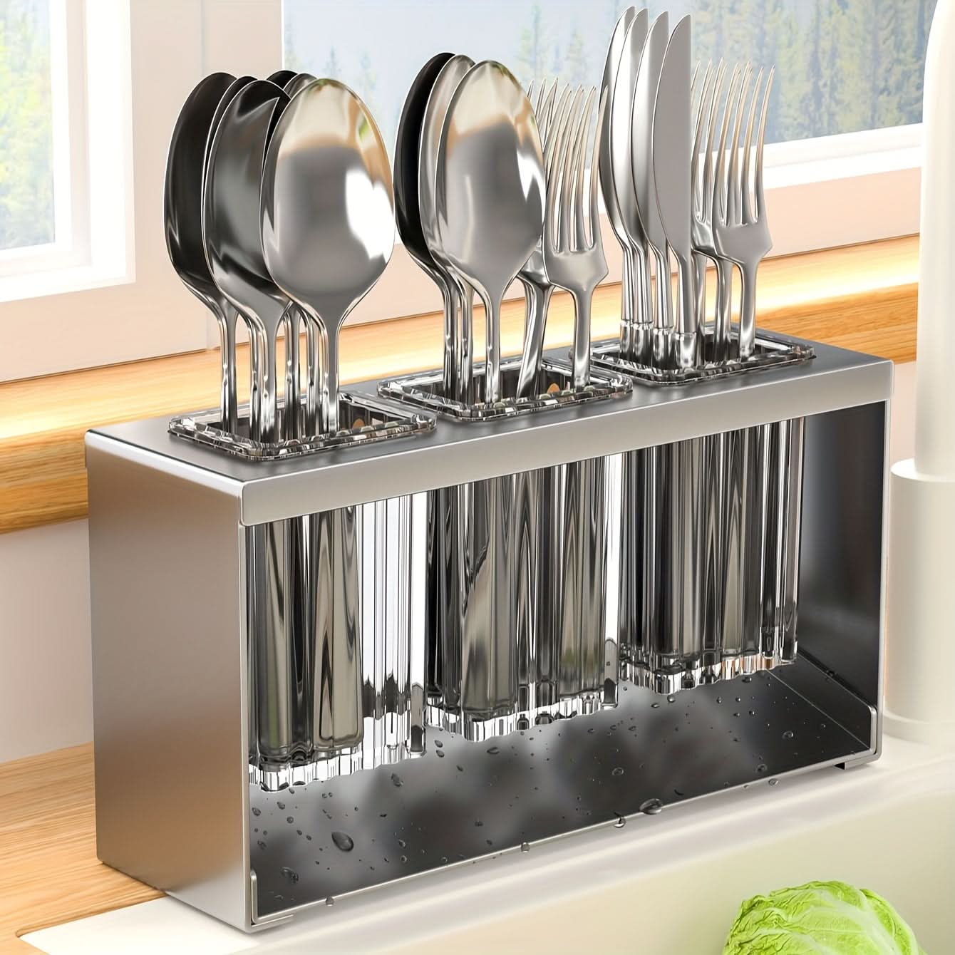 Kitchen Utensil Organizer Rack for Efficient Storage