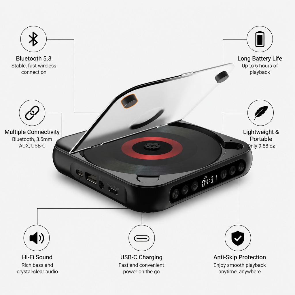 SonicPulse™ — Unleash True Music Freedom with Deep, Crystal-Clear Sound Anywhere