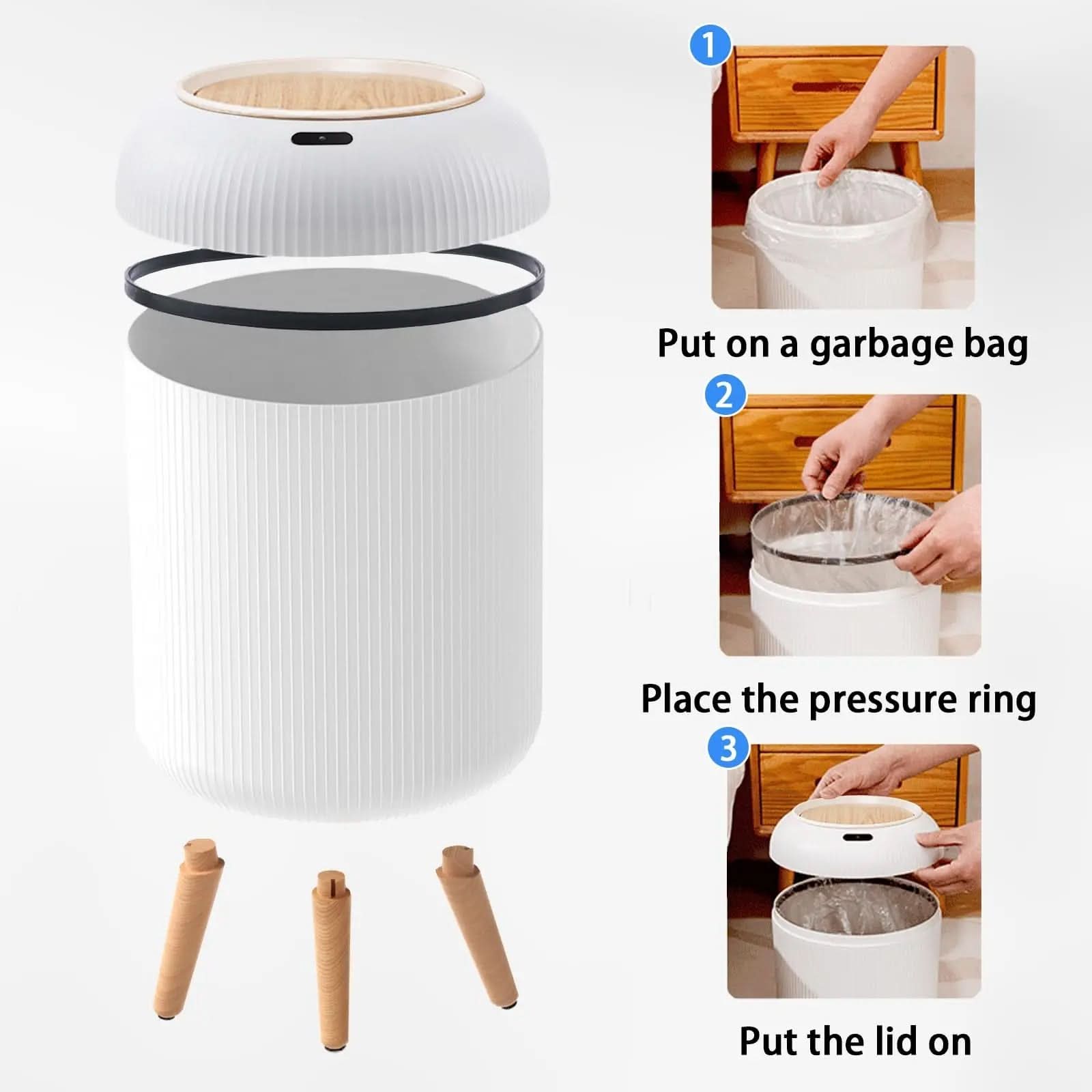 Intelligent Motion-Activated Waste Bin