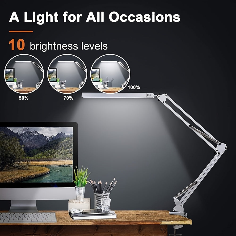 LumiClarity – Versatile Adjustable LED Desk Light
