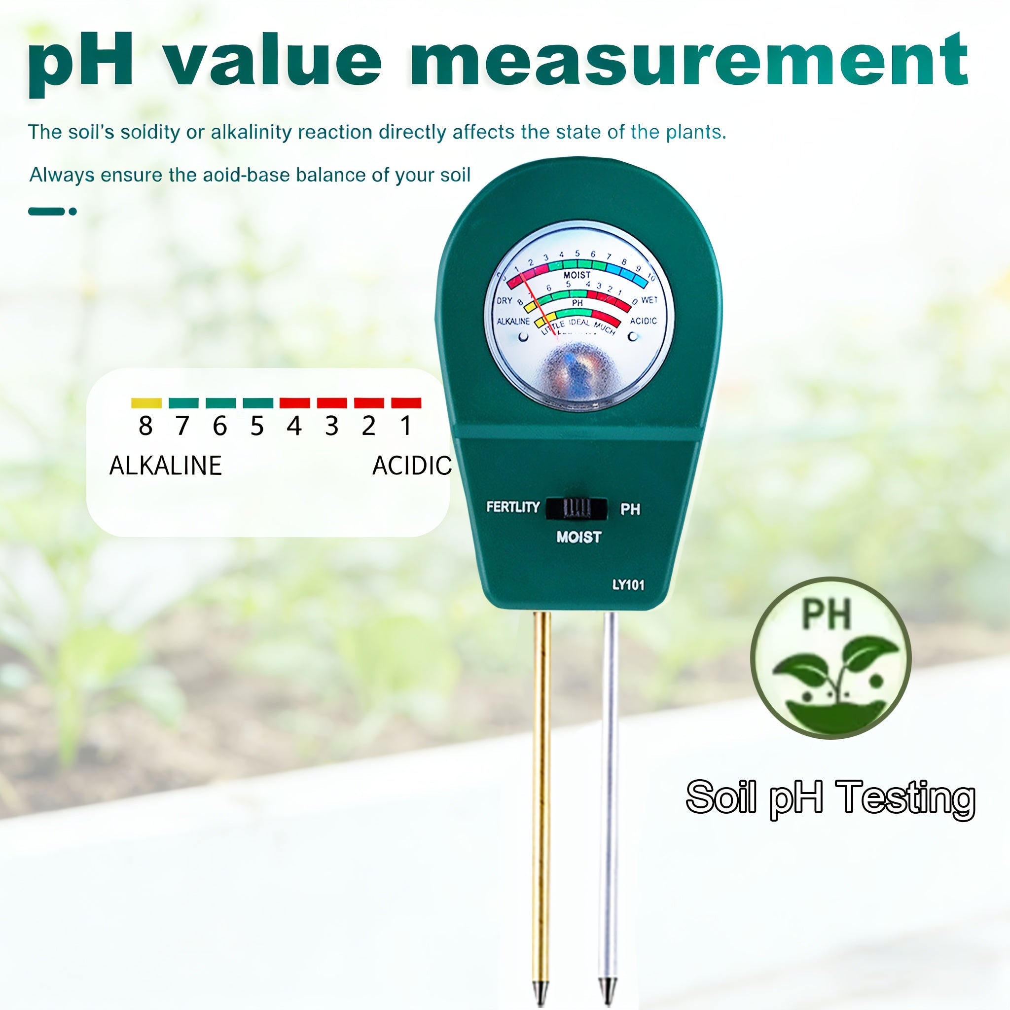 EcoGrow Pro – All-in-One Soil Health Monitor