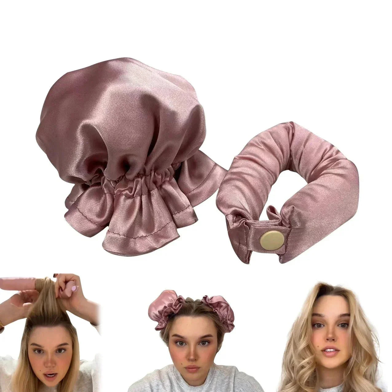 Ramellea™ Silk Curlers — Wake Up to Effortless, Luxurious Curls That Protect and Amaze