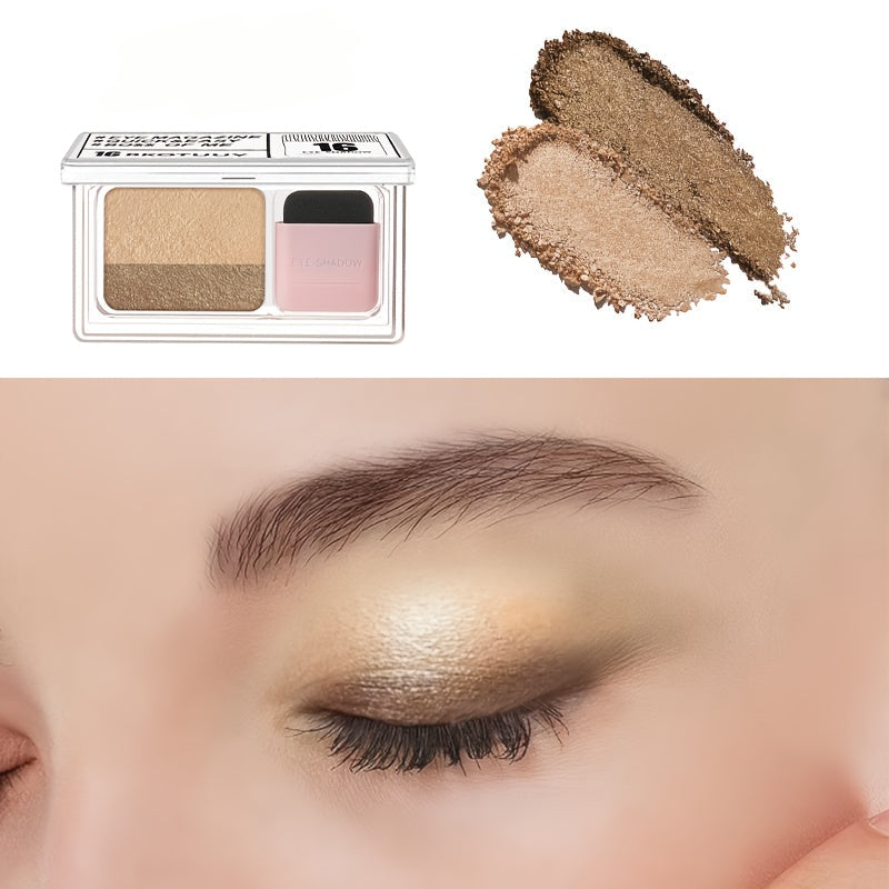 Radiant Splash - Waterproof Eyeshadow Palette with 5-8 Luminous Shades