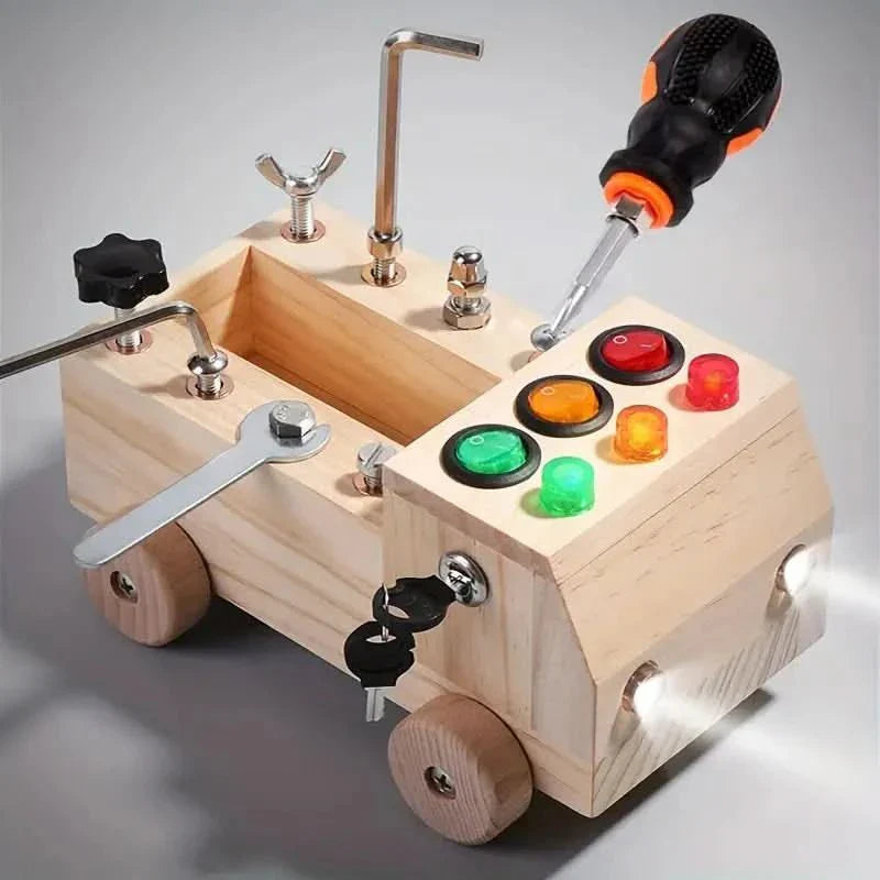 Engaging Skill-Building Activity Board for Children
