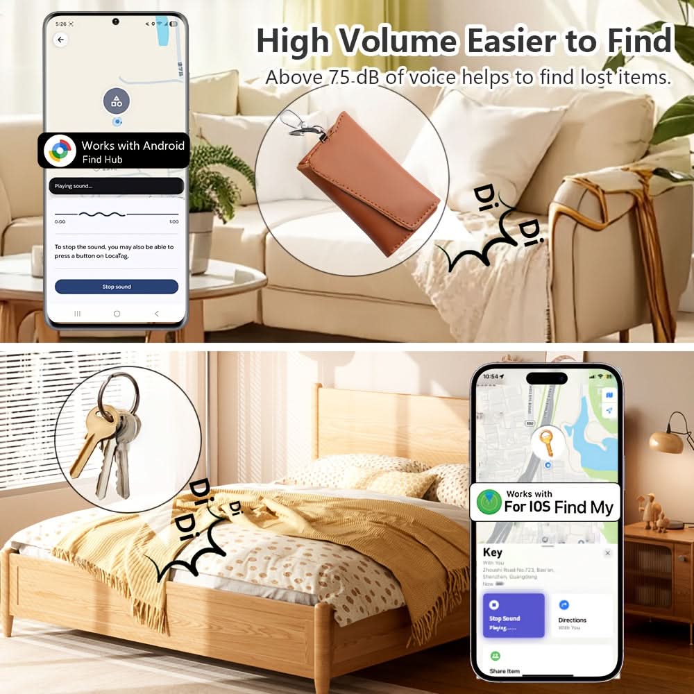 Dual Smart Anti-Loss Tracker – FINDTAG Duo System
