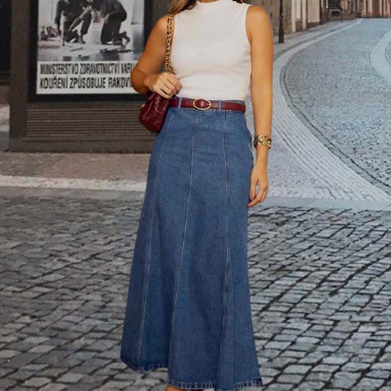CurveCharm™ Maxi Skirt — Glide Through Your Day Feeling Effortlessly Sleek & Unstoppable