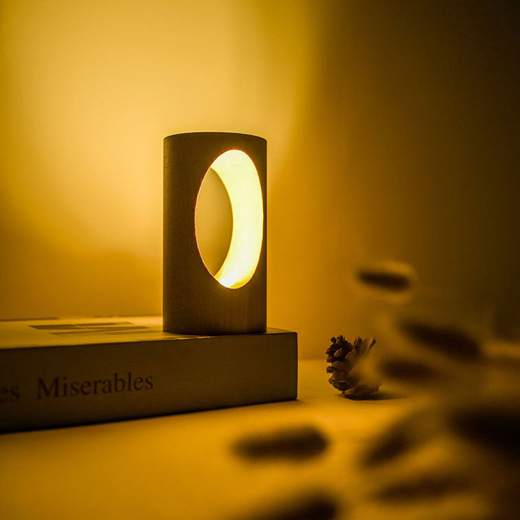 LED Wooden Desk Lamp