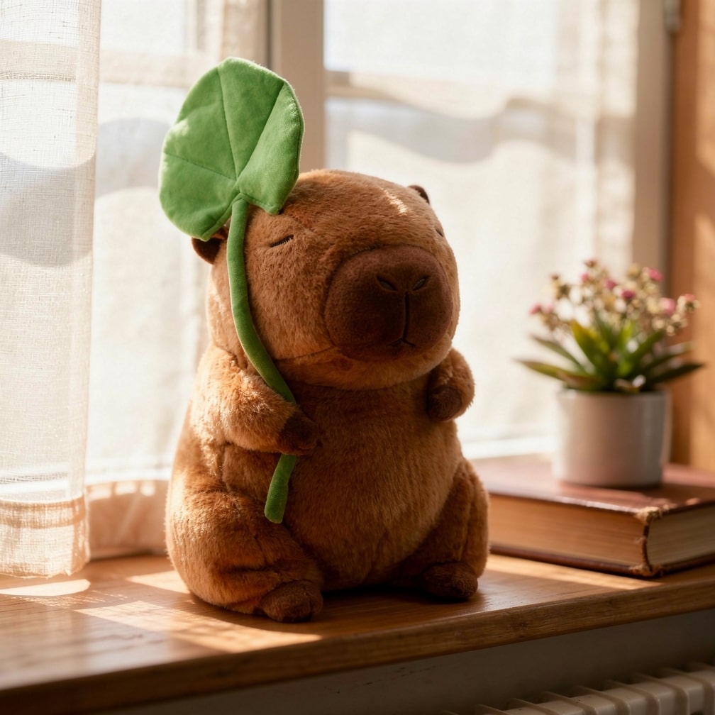 CuddleBuddy Capybara Plush Toy for All Ages