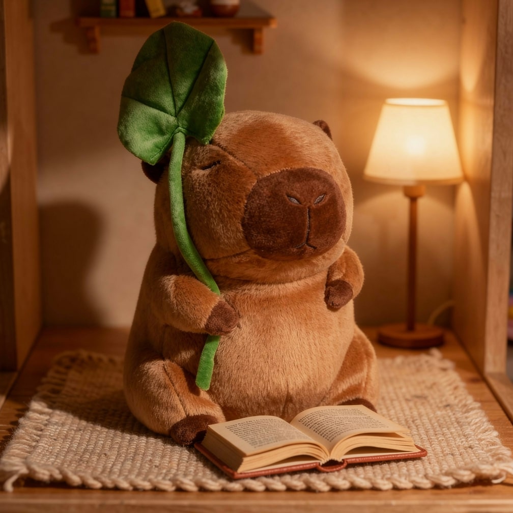 CuddleBuddy Capybara Plush Toy for All Ages