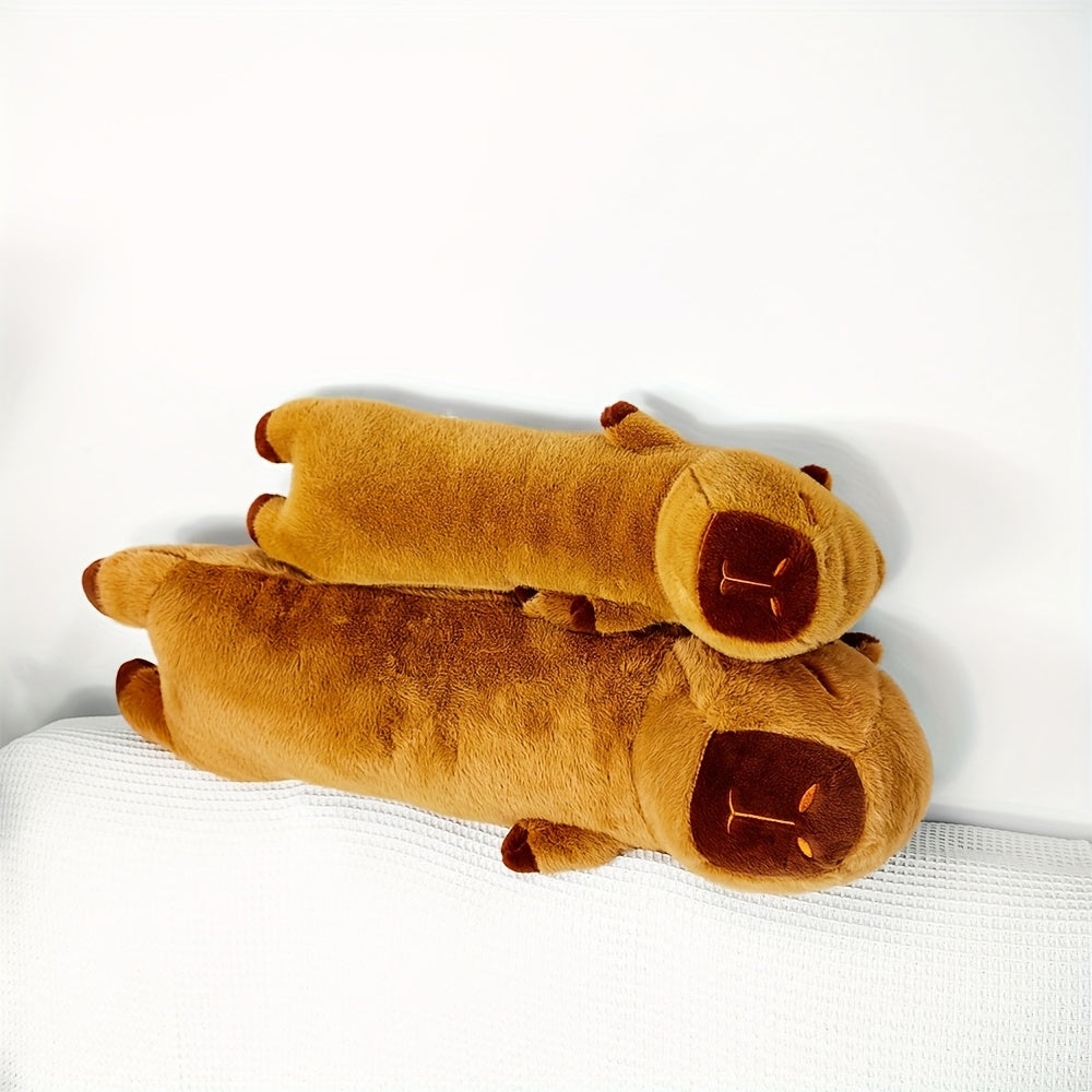 Serene Capybara Plush Toy | Comfort Companion for Relaxation