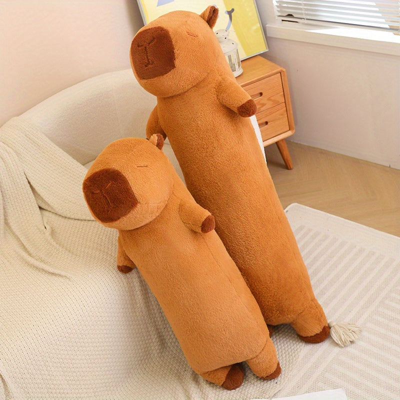 Serene Capybara Plush Toy | Comfort Companion for Relaxation
