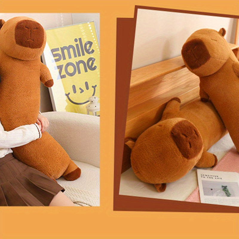 Serene Capybara Plush Toy | Comfort Companion for Relaxation