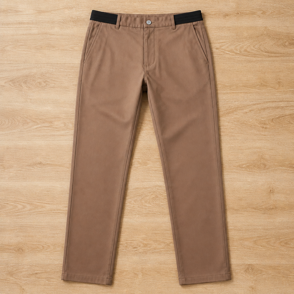 ApexFlex™ – Slim-Fit Stretch Cotton Chinos with Flex Waistband