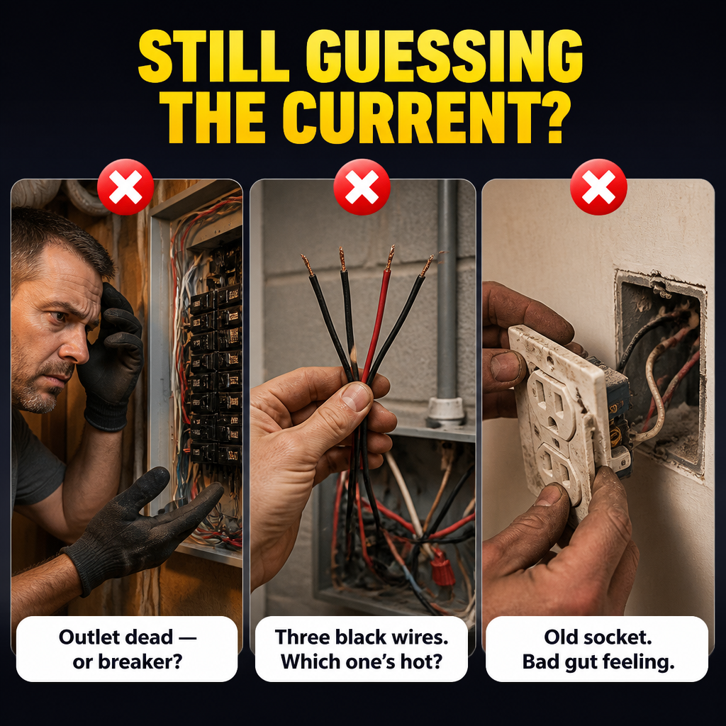 VoltSpark™ — Detect Live Wires in Two Seconds Without Contact