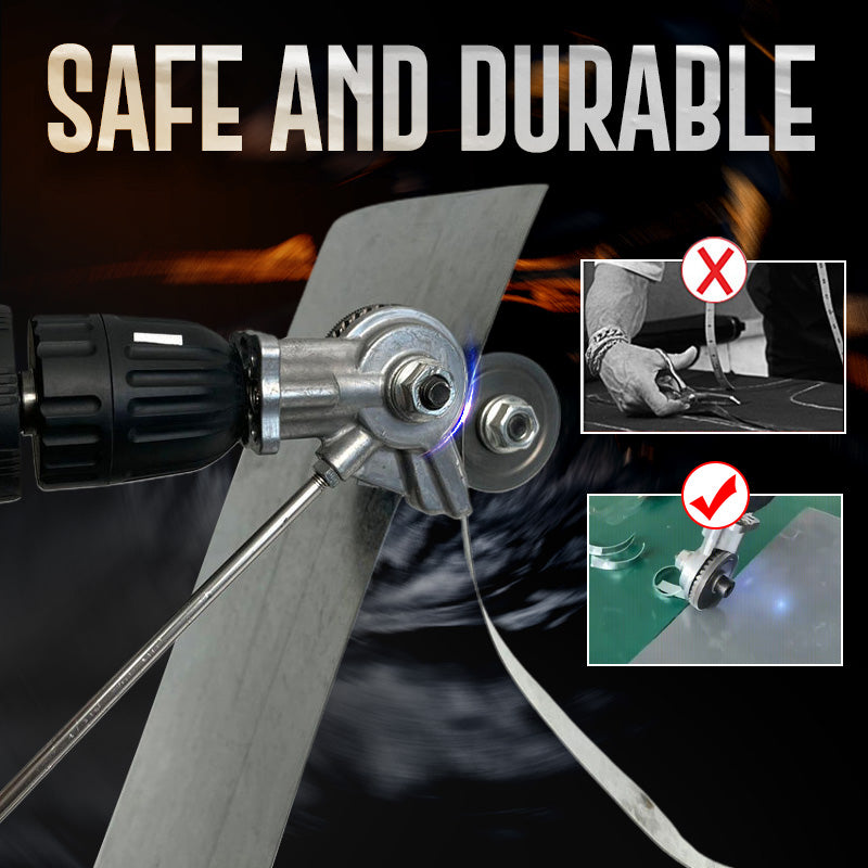 RazorGear™ — Transform Your Drill into a Safety-First, Effortless Metal-Cutting Powerhouse