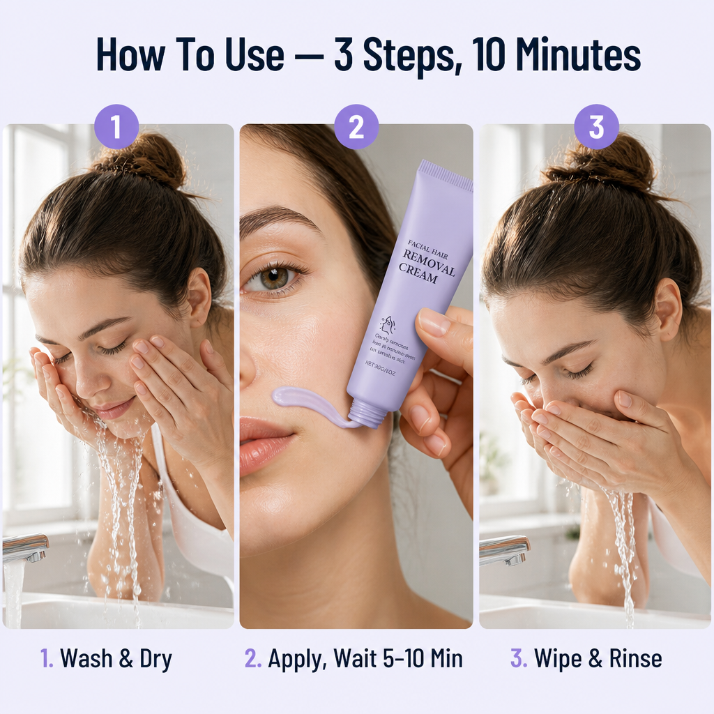 VelvetSheer™ — Remove Peach Fuzz Fast Without Heat or Chemical Odor