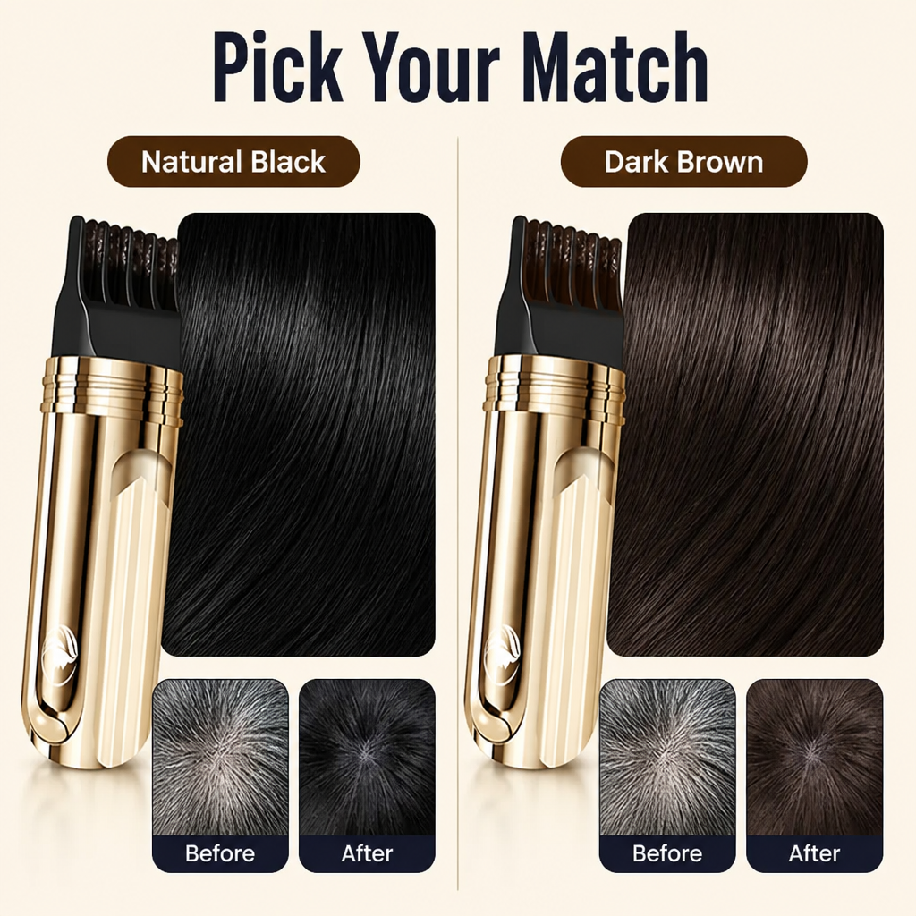 LuxeShade™ — Hide Stubborn Grays in 60 Seconds Without the Salon Mess