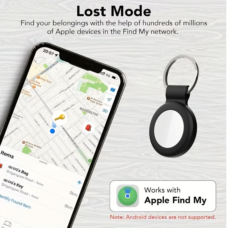 Portable Wireless Smart Tracker for Items – Mini Size