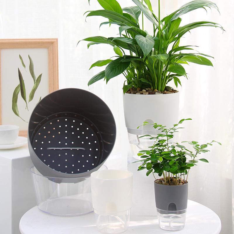 Flower Planter | Self-Watering | Pure Water Flow | AquaWick