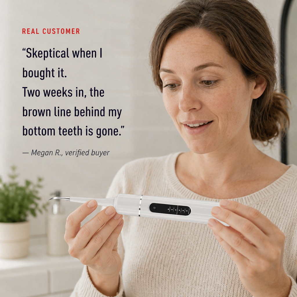 ShinePulse™ — Remove Tartar and Illuminate Stains Between Dentist Visits