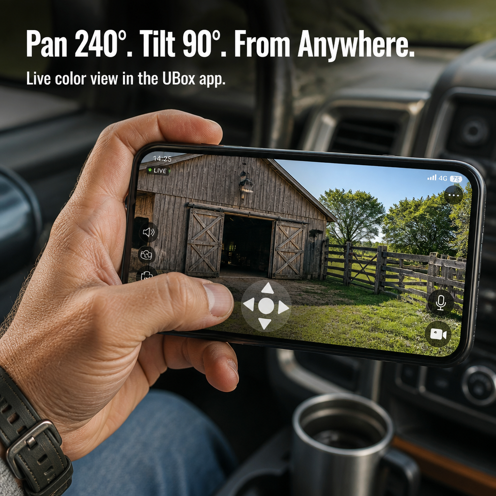 SolaraGuard™ — Monitor Your Land Around the Clock Without Batteries or Wires