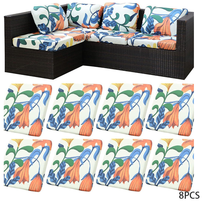 SlipTide™ Stretch Patio Sofa Cushion Covers — Wrap Your Cushions in Flawless Fit and Spill-Proof Ease