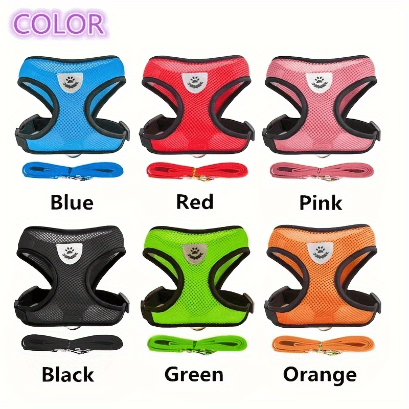 IllumiPet - Reflective Safety Vest with Leash for Pets