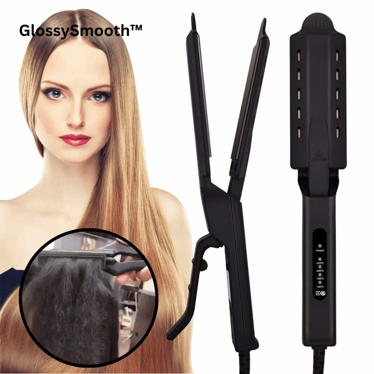 VivaStrand™ Hair Straightener — Unlock Silky, Head-Turning Shine in Seconds