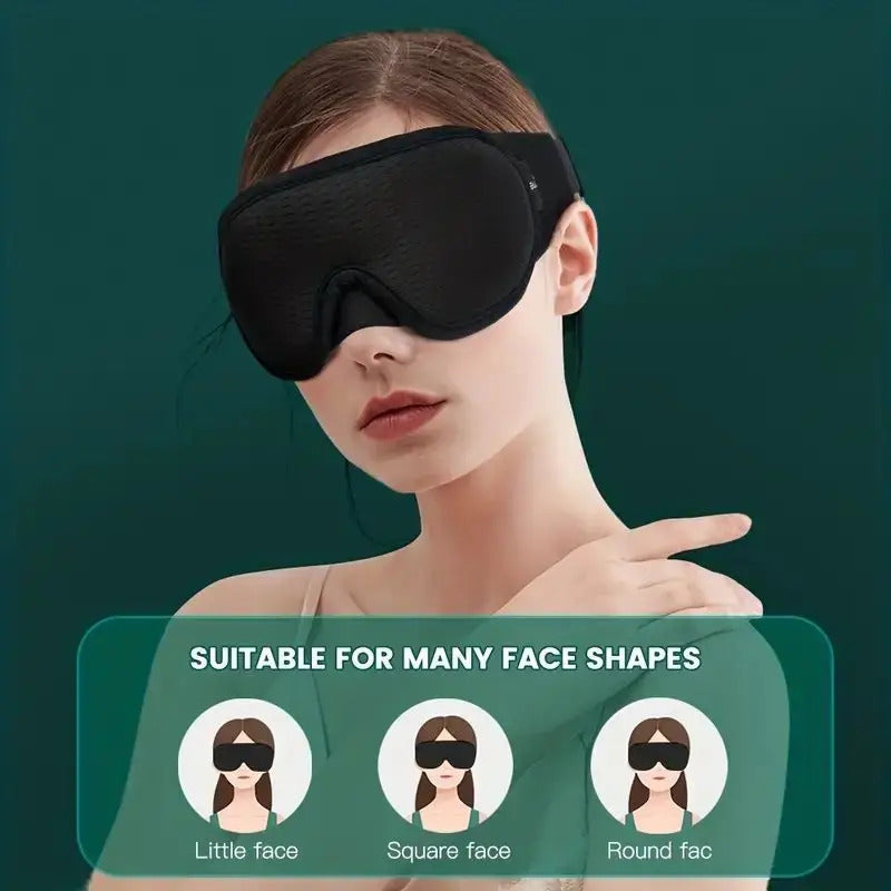 Lightproof 3D Eye Contouring Sleep Mask