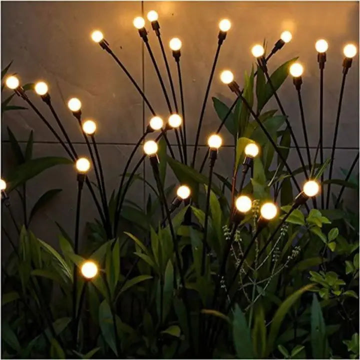 Waterproof Solar Firefly Lanterns with 6 LEDs