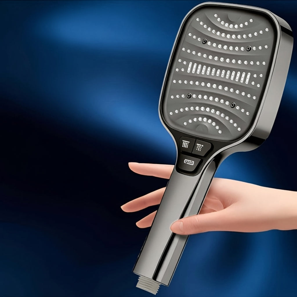 AquaBliss - Premium Square Rain Shower System with 8 Versatile Spray Options
