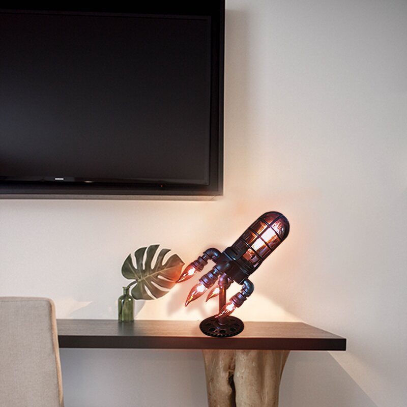 Steam Punk Rocket Light