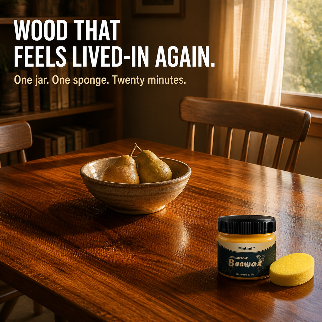 VeraLuxe™ — Revive Worn Wood with a Rich, Natural Glow in Minutes
