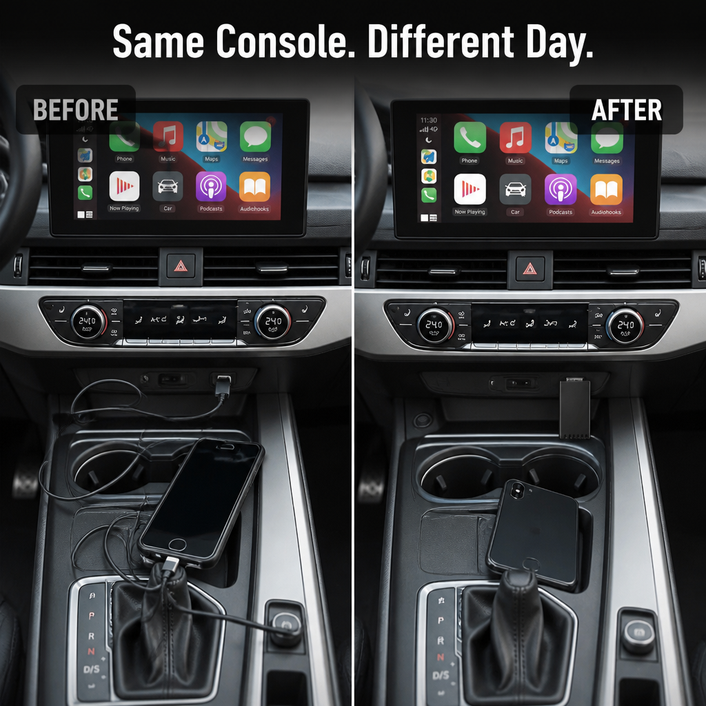 DriveFlow™ — Enable Wireless CarPlay or Android Auto in 5–15 Seconds