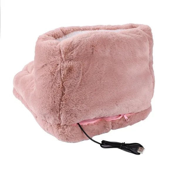 Ultimate Electric Foot Warmer | Plush Heating Blanket