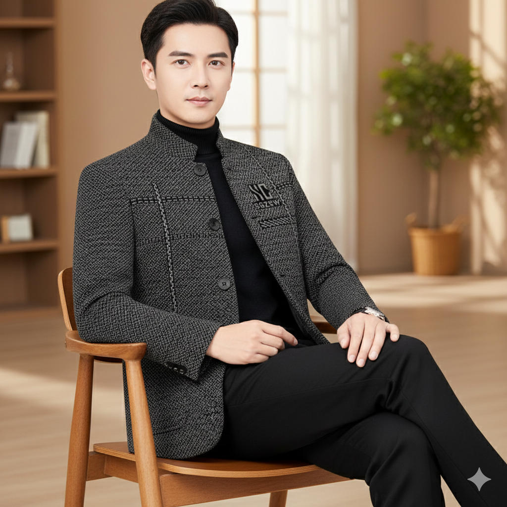 AmberTide™ Mantle — Featherlight Warmth That Powers Your Confidence All Day Long