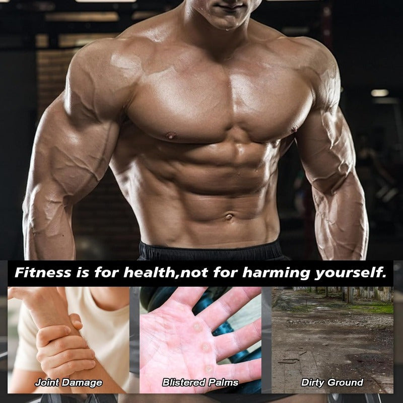 Sturdy Wood Push-Up Bars for Effective Home Workouts
