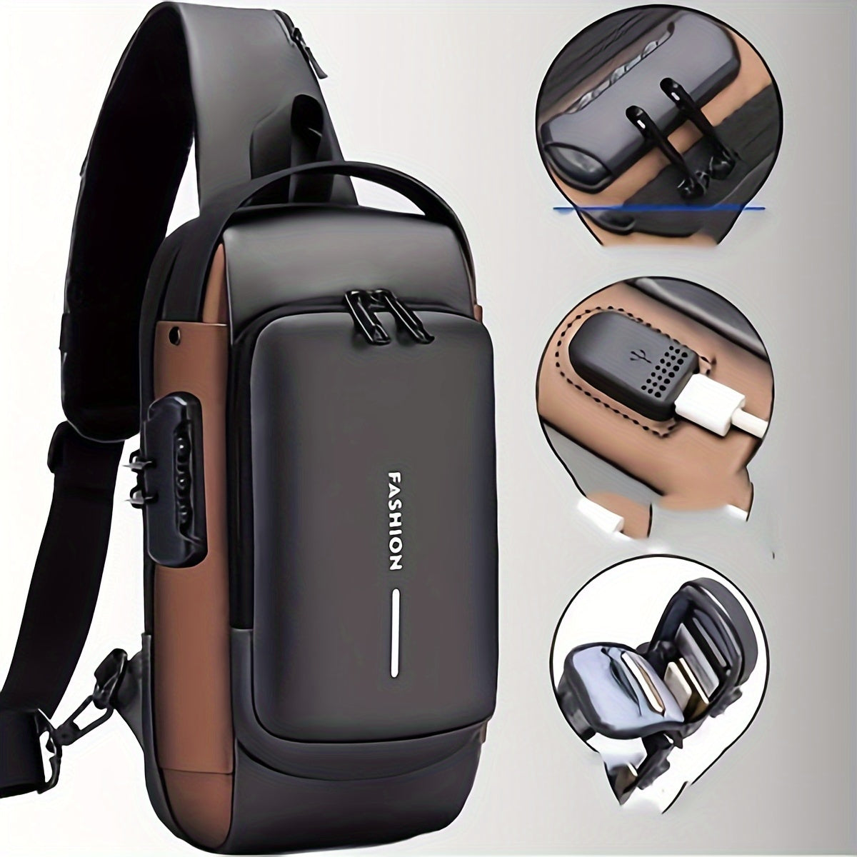 Safeguard Your Essentials with the SecurePack™ Crossbody Bag