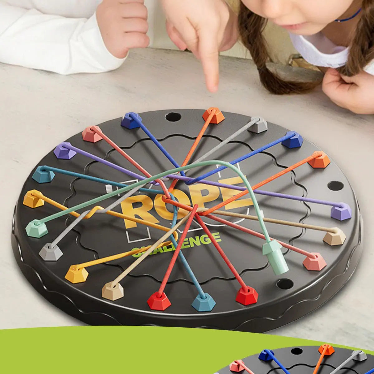 Logic Puzzle Rope Game – Enhances Concentration & Agility for Every Age