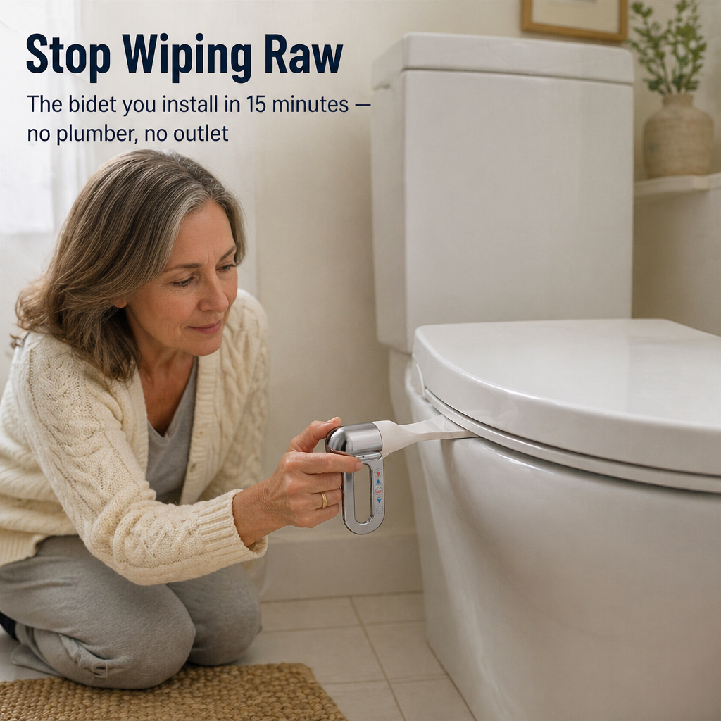 HydraPurify™ — Quit the Rough Wipe, Avoid the Plumber, Truly Feel Clean