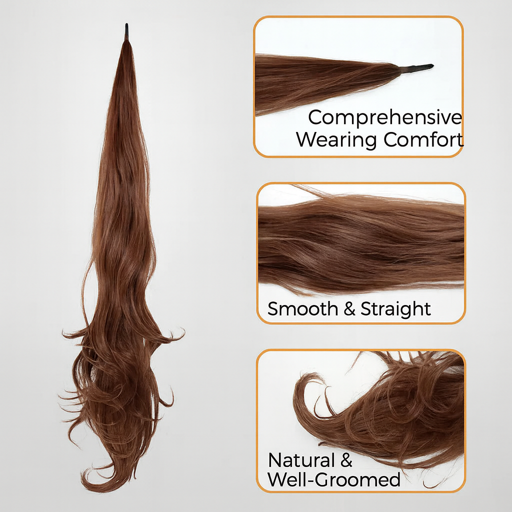 LumaTress™ — Instantly Pump Up Your Ponytail for All-Day Glam and Confidence