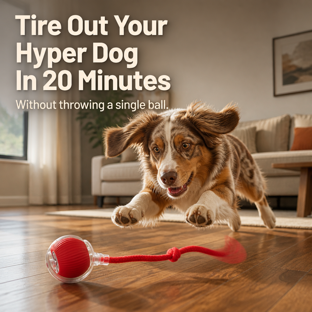 KynoVibe™ — Exhaust Your Energetic Dog Without Moving a Muscle
