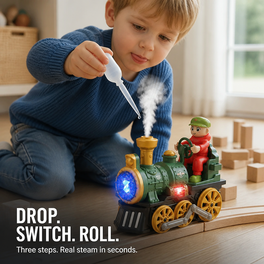WhistleWonders™ — Swap Screen Time for Genuine Steam, Lights & Interactive Magic