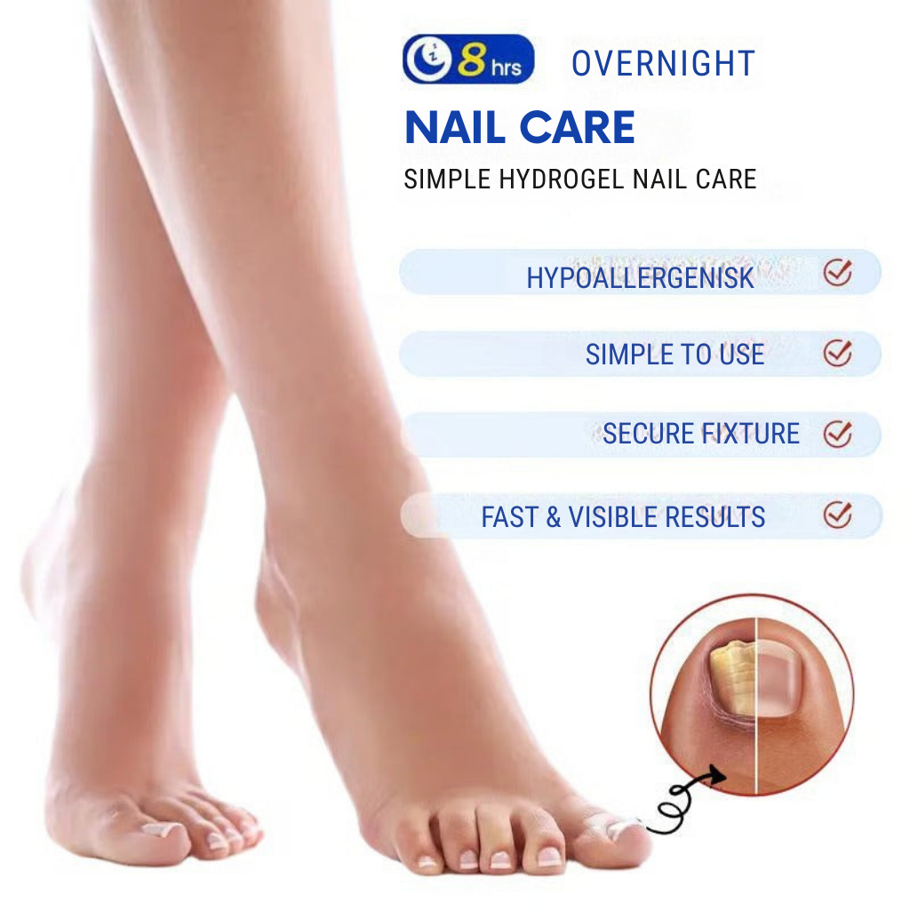 SilkDerm™ Nail Renewal Patches — Clear, Strong Nails That Make You Proud to Bare Your Feet