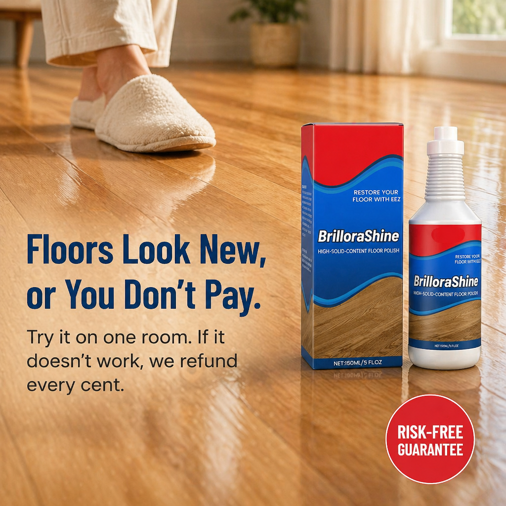 BrilloraShine™ — Restore Scratched, Dull Floors to Showroom Gloss in Minutes