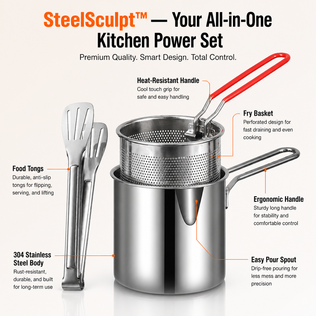 SteelSculpt™ — Crush Tough Grease Fast and Reclaim Your Free Time