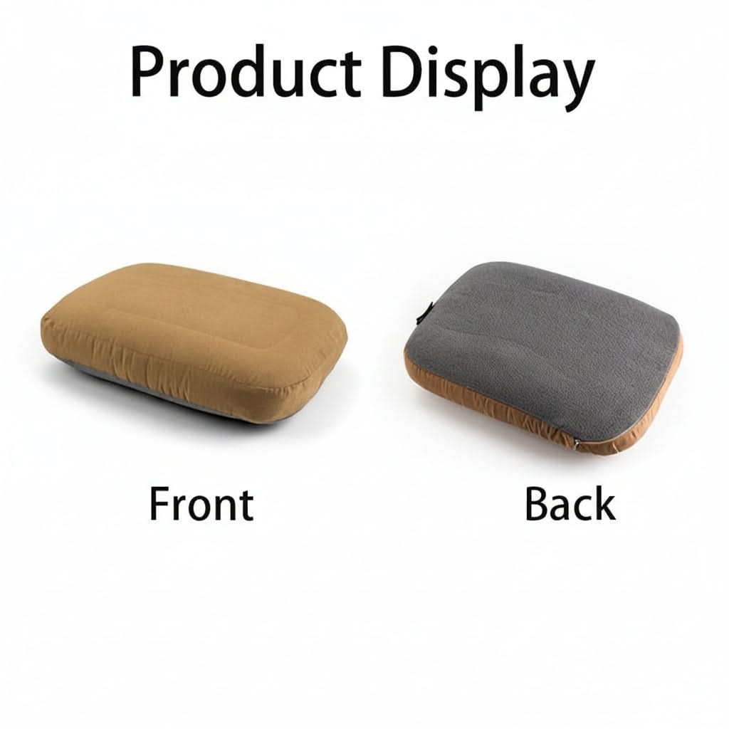 Camping Pillow with Memory Foam for Outdoor Use