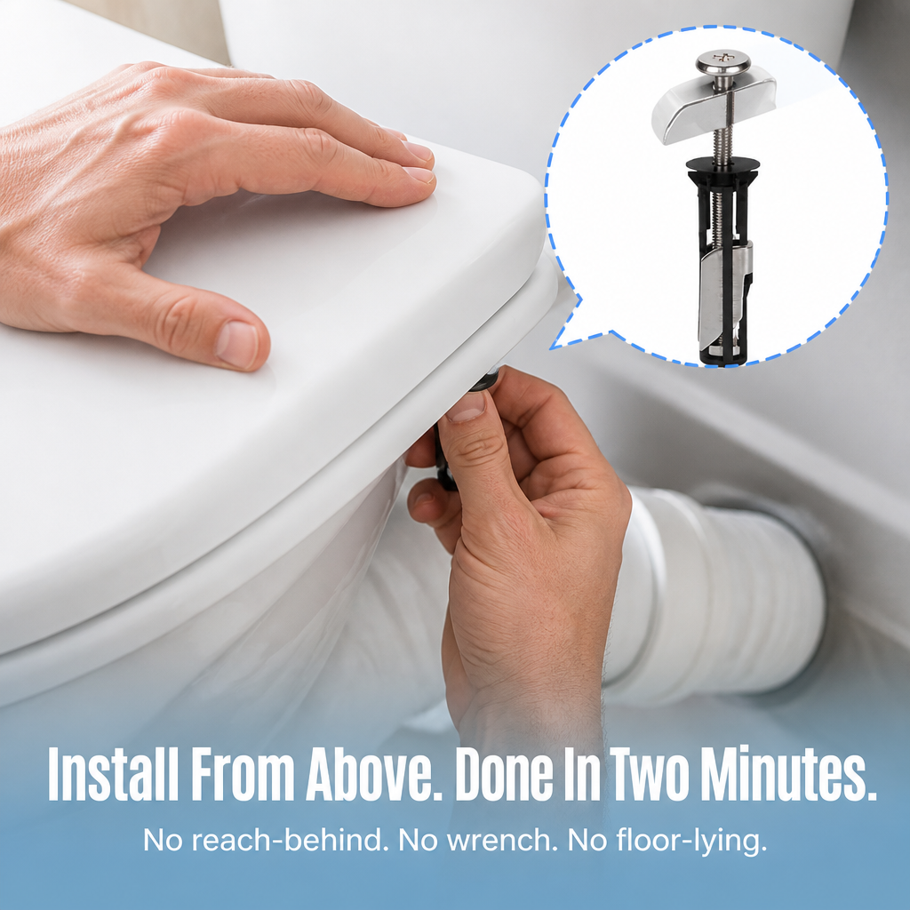 FlushBolt™ — Sit with Confidence on a Seat That Never Shifts Again